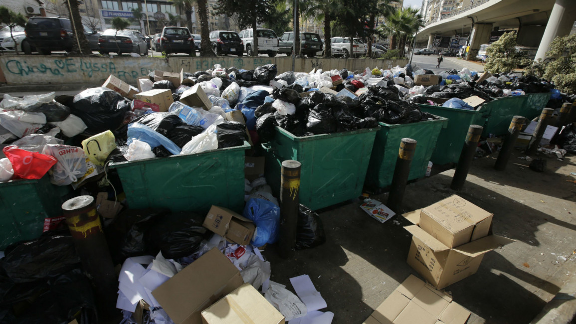 Lebanon rubbish Naameh landfill AFP