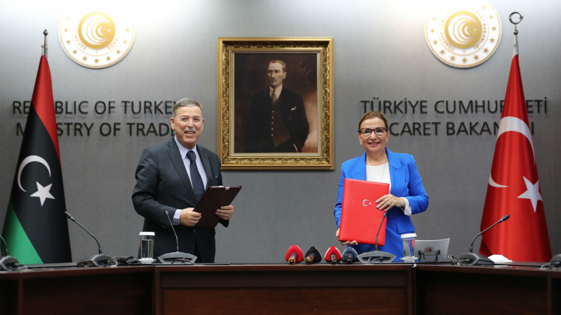 Turkey Libya trade deal [Anadolu Agency]