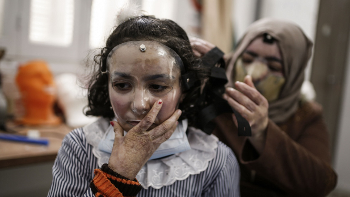 gaza girl mask
