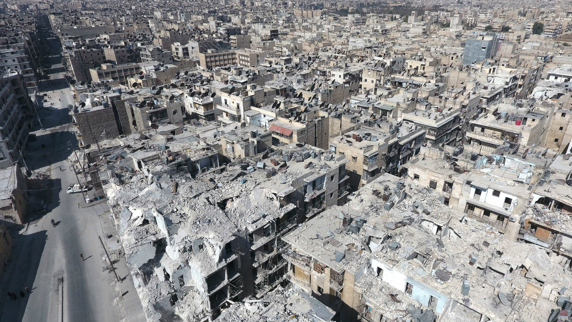 Aleppo destroywed