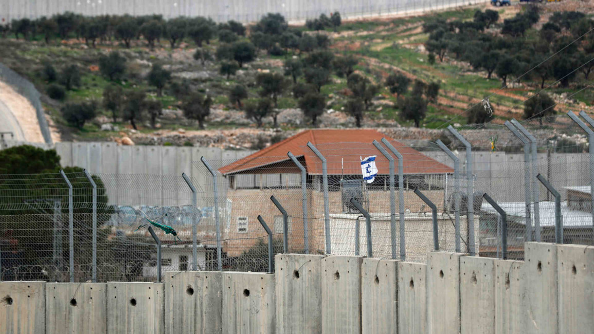 israel wall afp