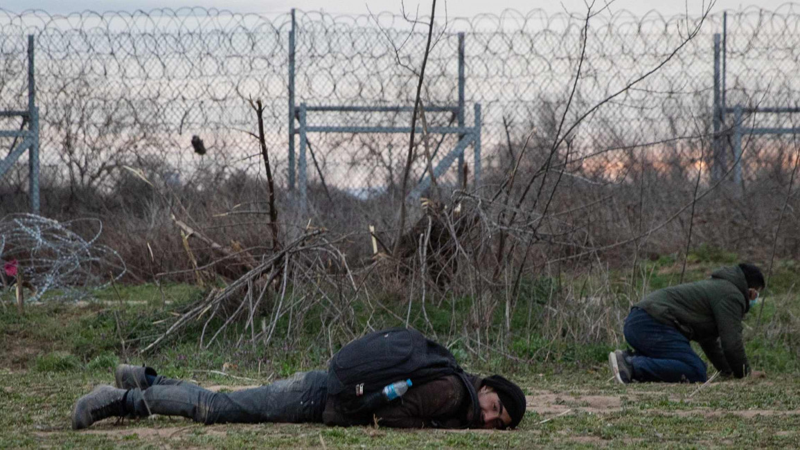 migrants greek border - Getty