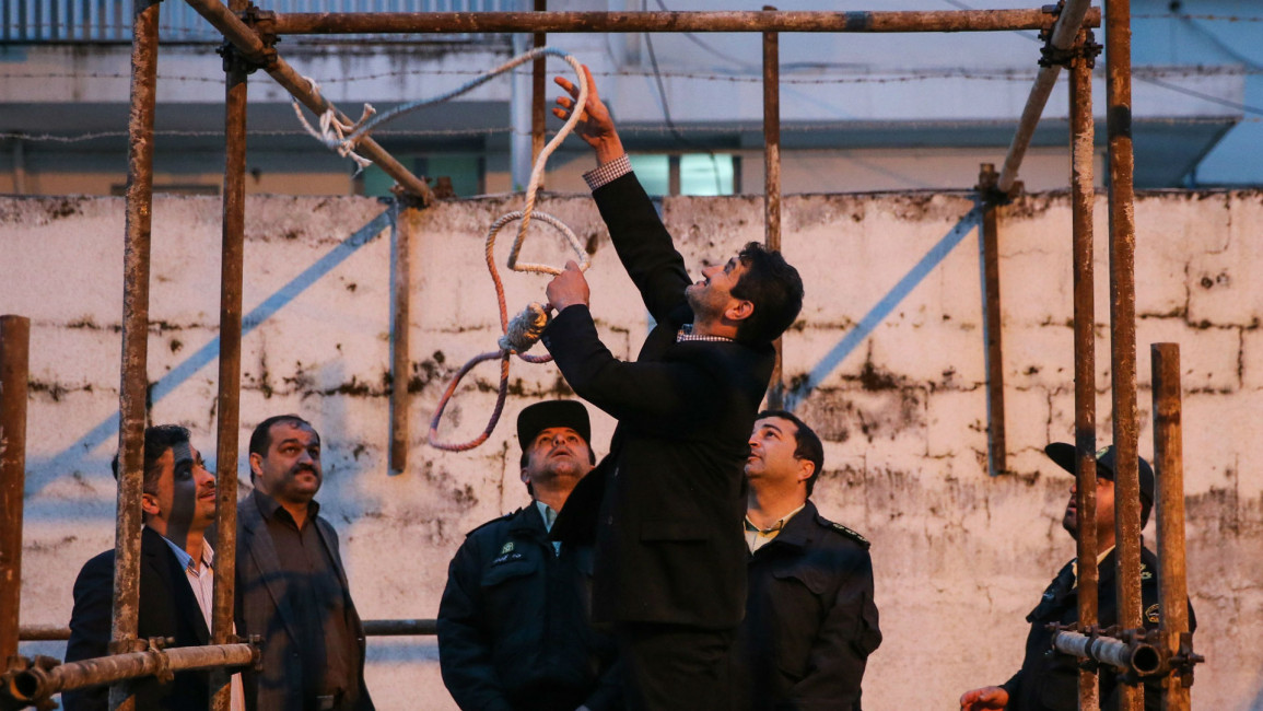 Hangman Iran AFP