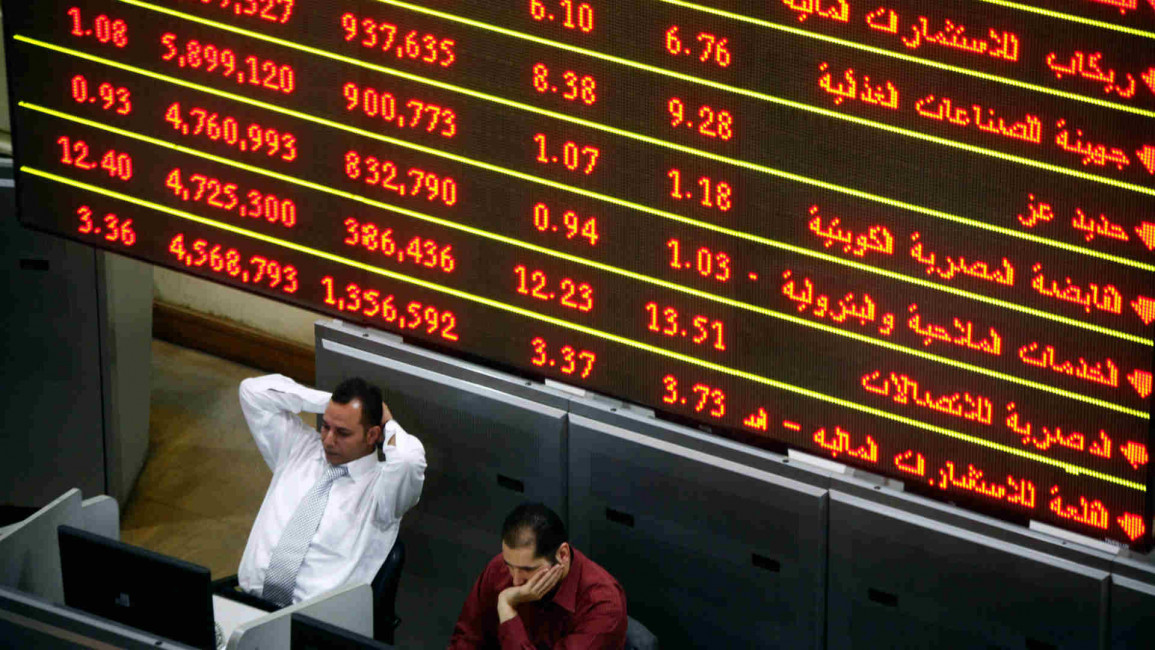 egypt stock exchange cairo - afp