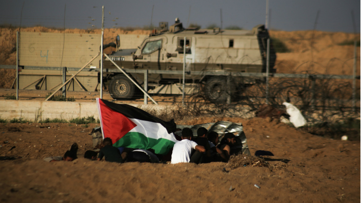 Gaza protests -- Getty