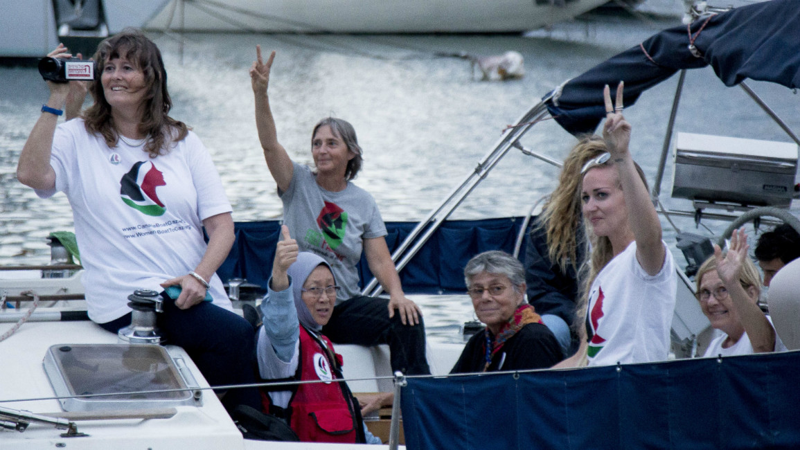 Women's Boat to Gaza [Getty]