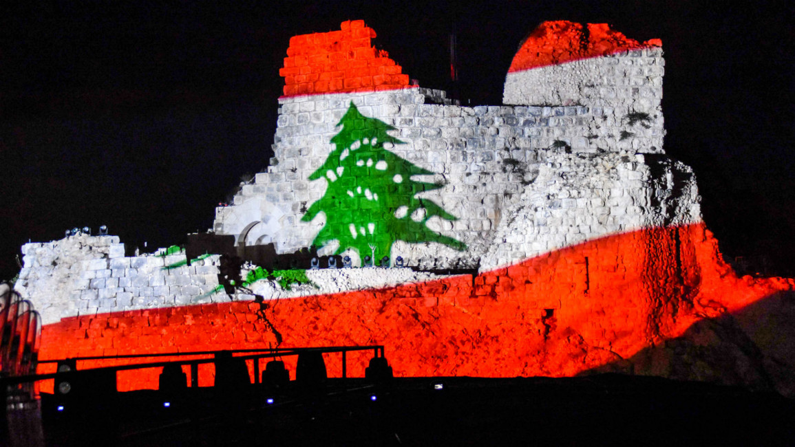 LEBANON FLAG - AFP
