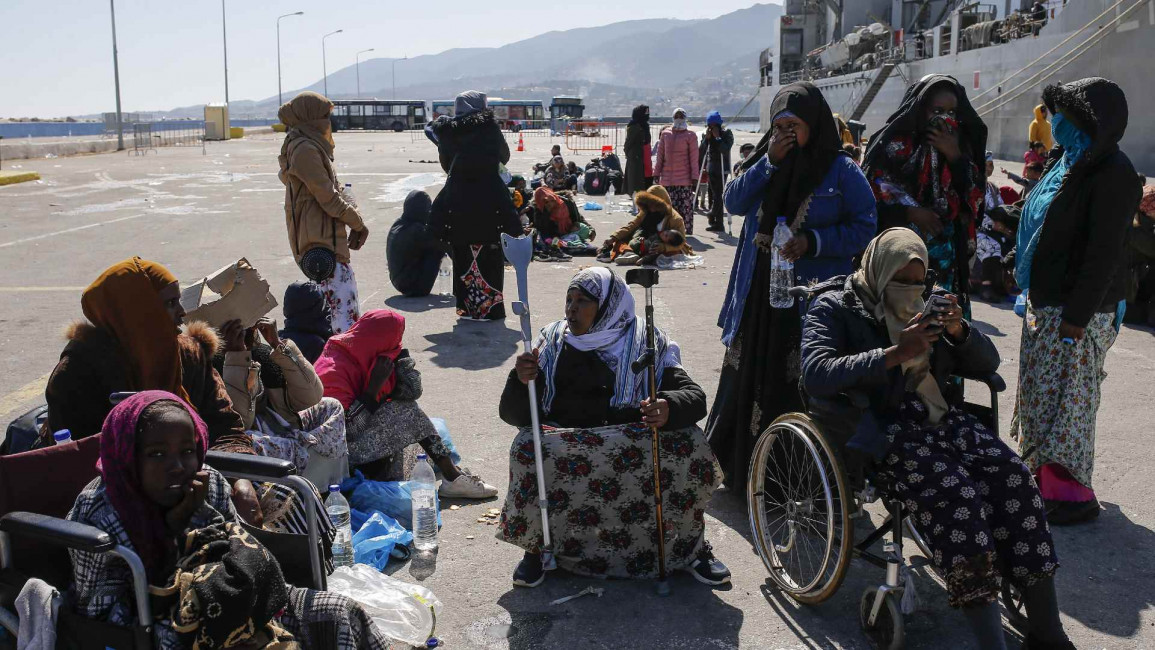 Migrants Lesbos - Getty