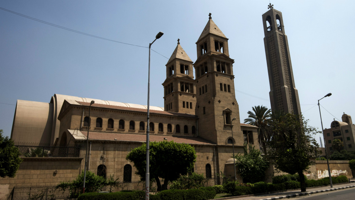 Coptic Orthodox Cathedral -- afp