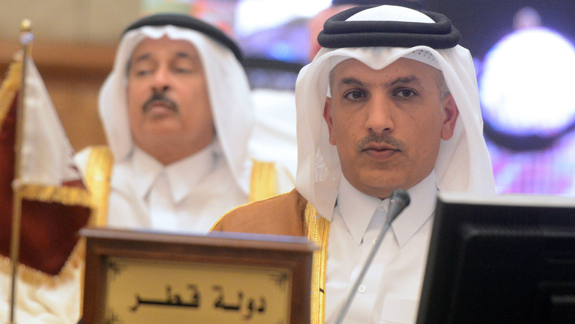 Qatar finance minister [AFP]