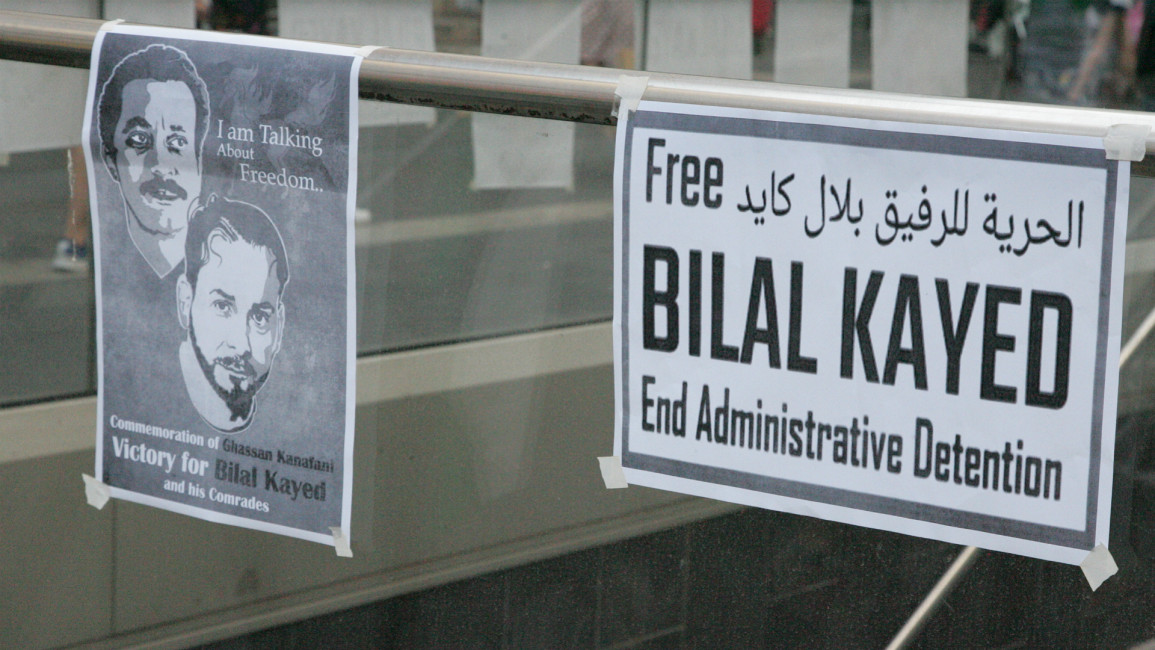 Bilal Kayed  - Palestinian prisoner - Getty
