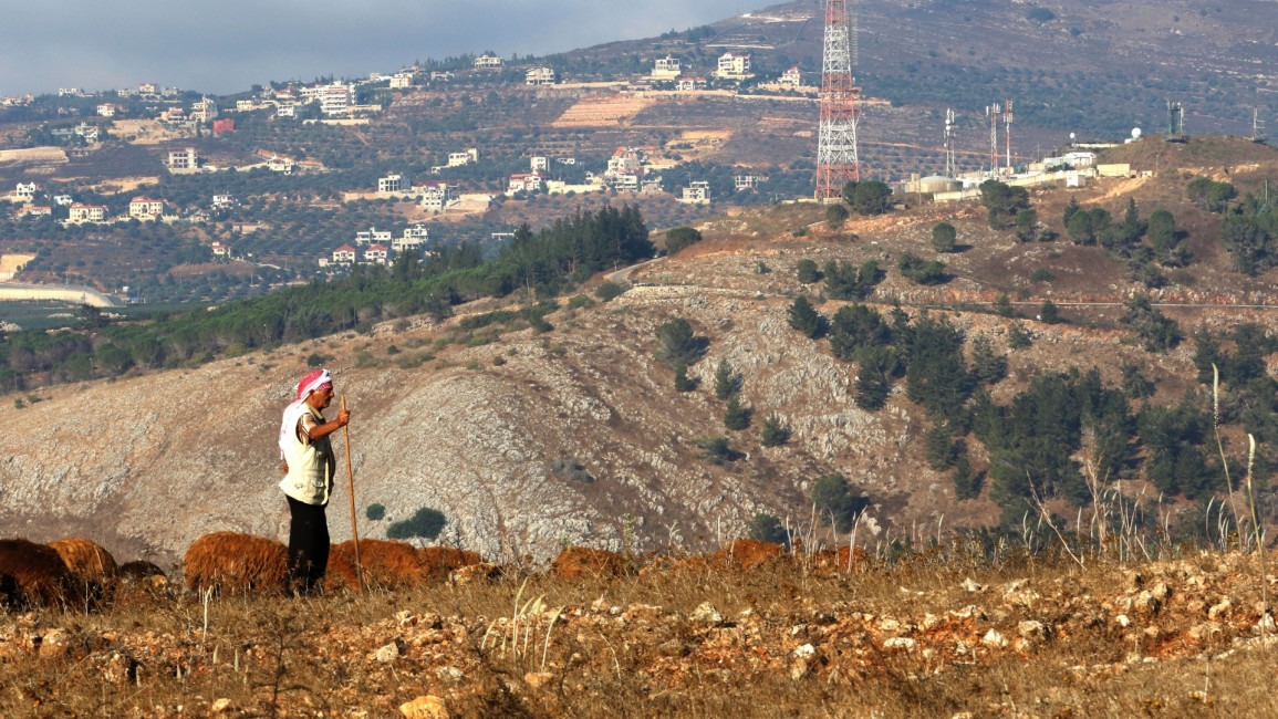 Lebanese farmers [AFP/Getty]