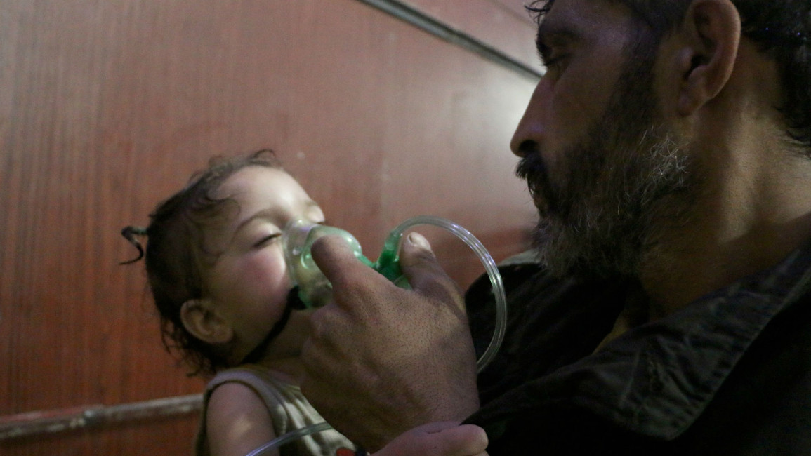 Douma chemical attack - Anadolu