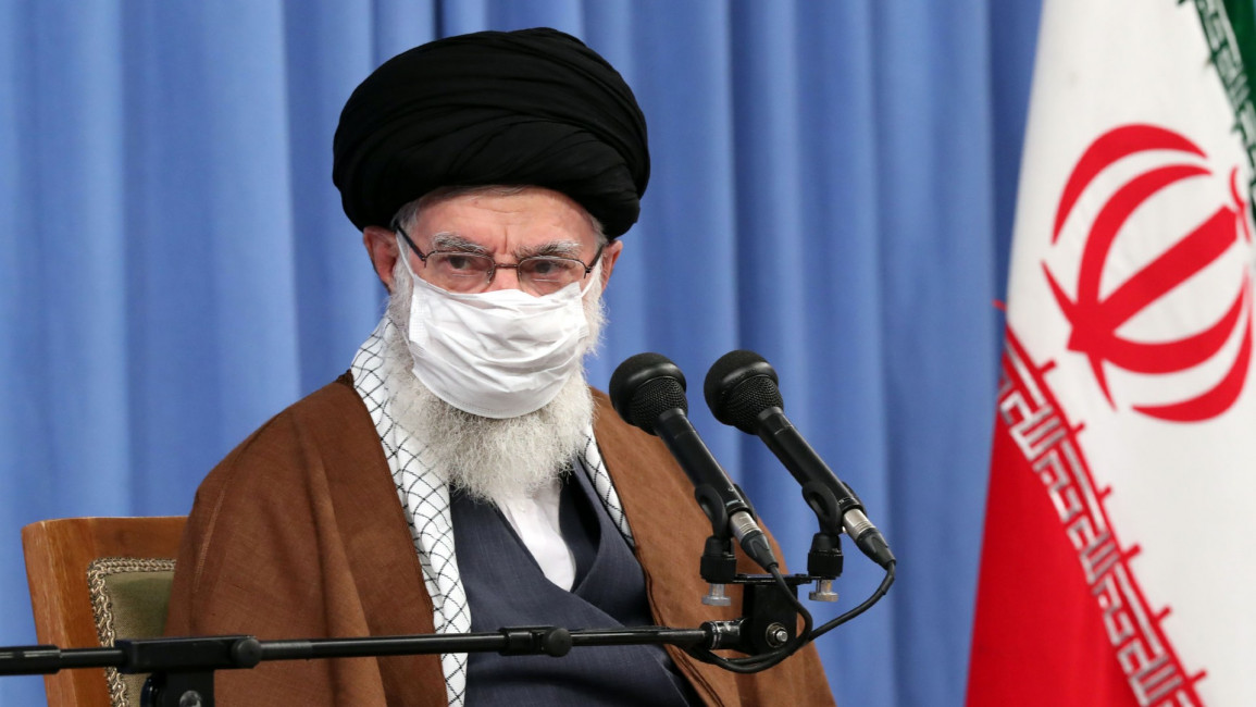 Khamenei and covid - Getty