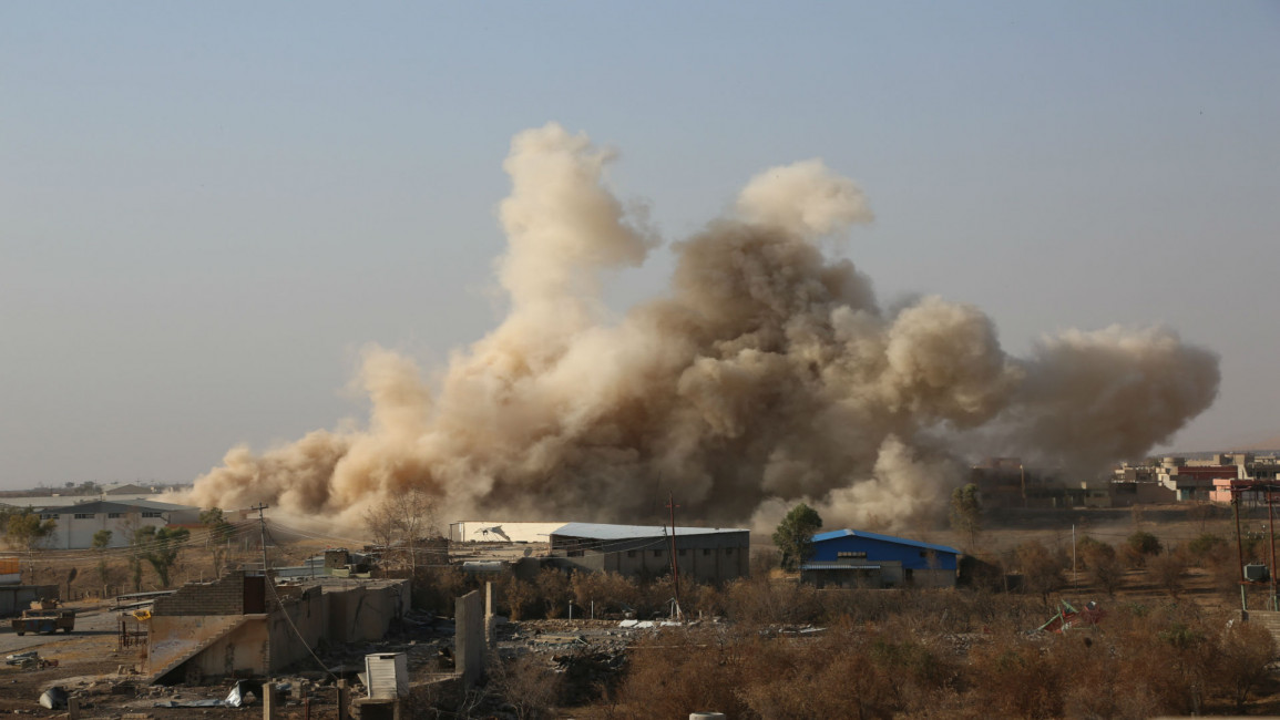 US-led coalition airstrikes Anadolu