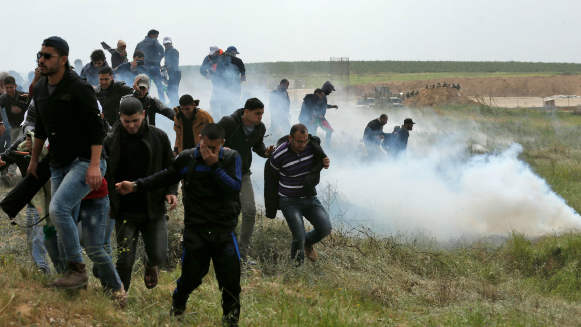 Gaza clashes [getty]