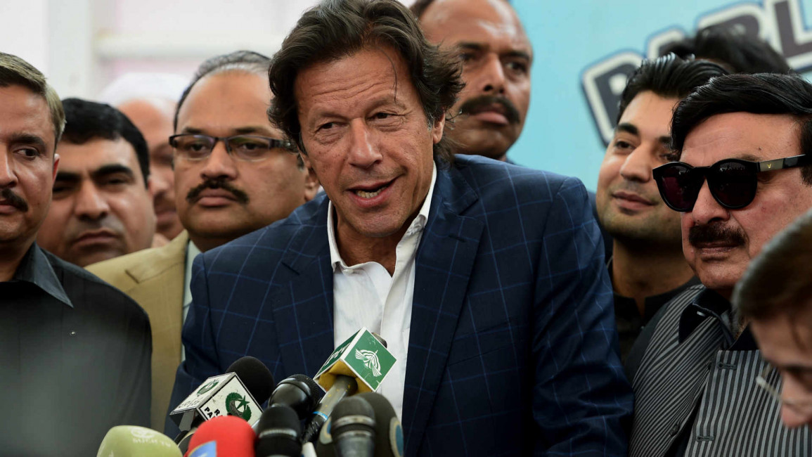 Imran Khan in Islamabad