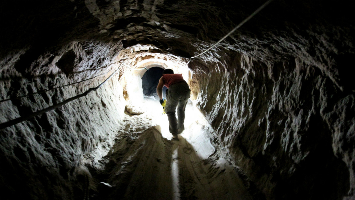 Gaza tunnels [AFP]