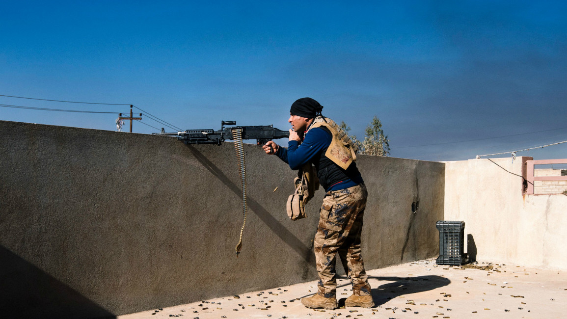 Iraqi forces Mosul -- AFP