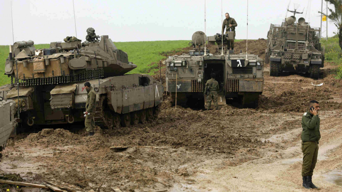 Gaza border IDF - Getty