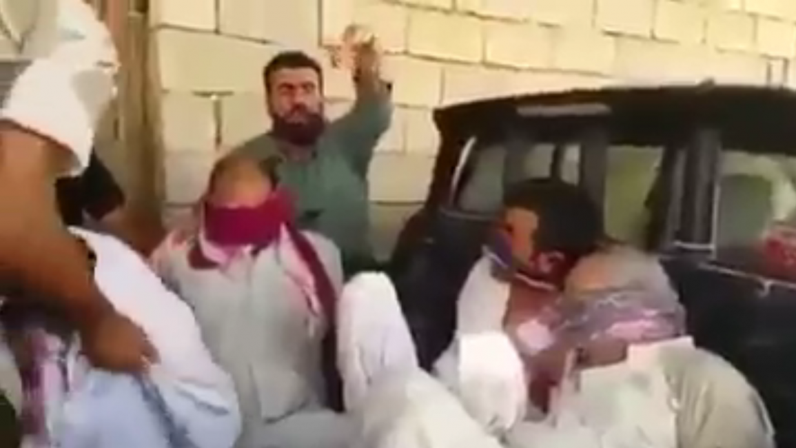 Iraq Hash Shaabi cut off ear