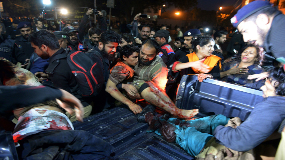 Lahore attack AFP
