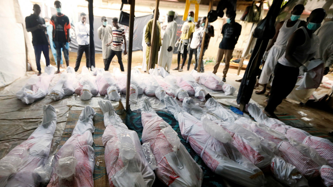 Nigeria shooting -- AFP