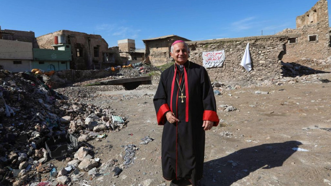 Archbishop of Mosul Najeeb Michaeer [GETTY]