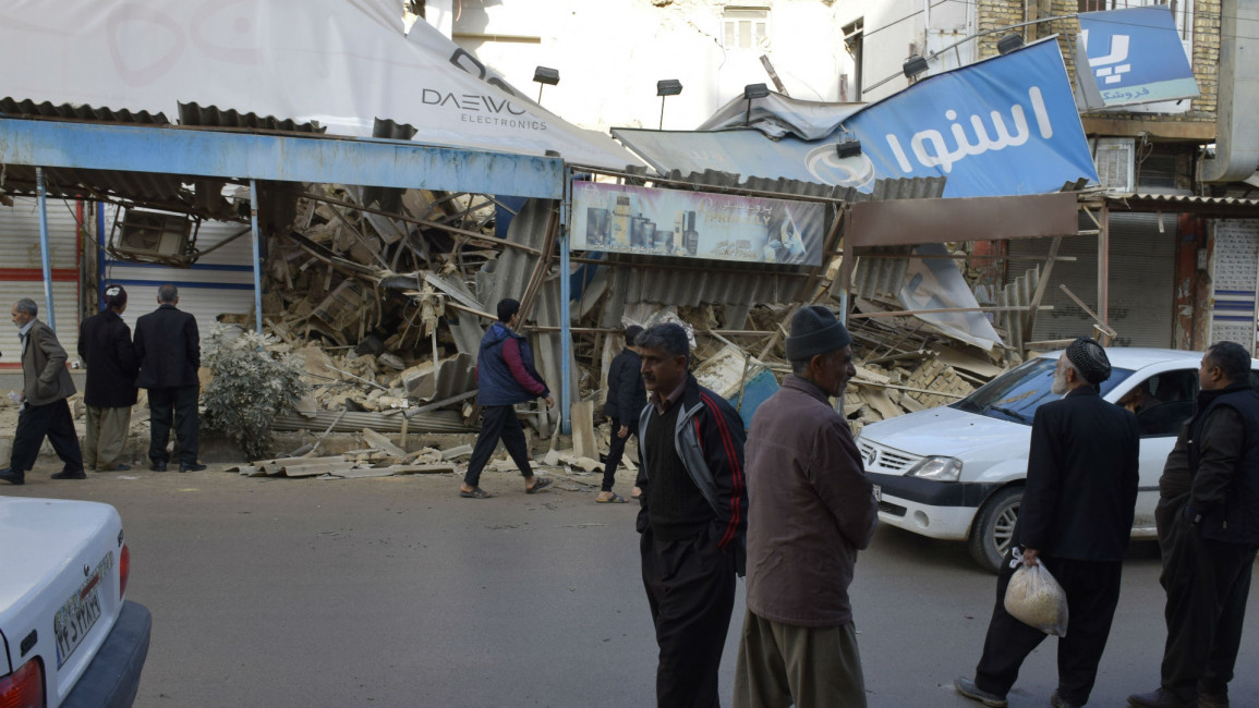 Iran earthquake - AFP