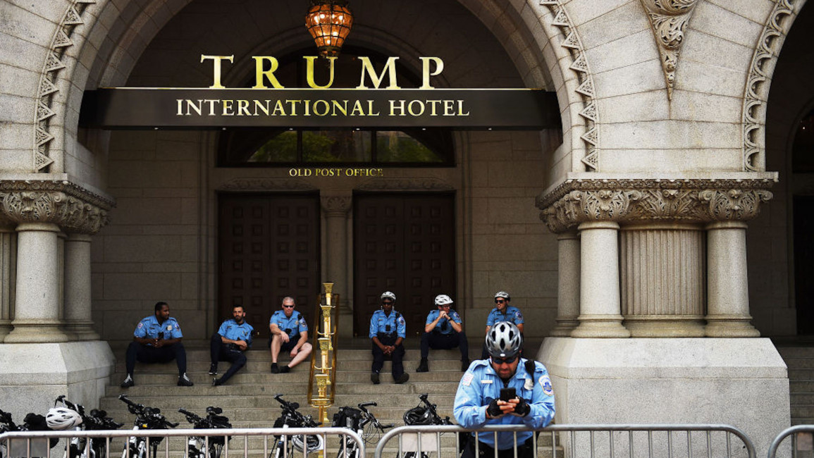 Trump hotel washington Getty