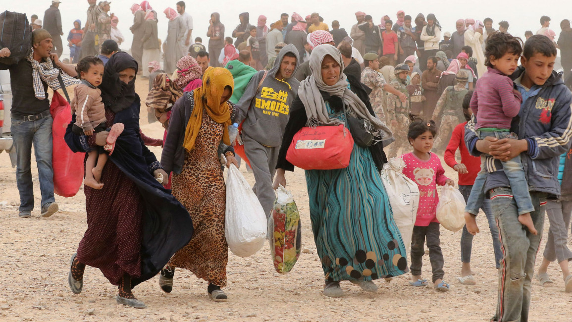Syrian refugees Jordan AFP