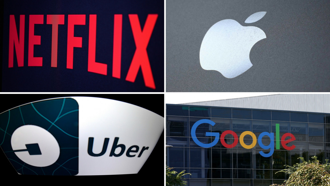 Tech firms logos [Getty]