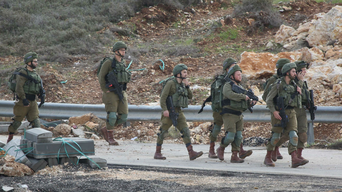 Israeli soldiers - ANADOLU