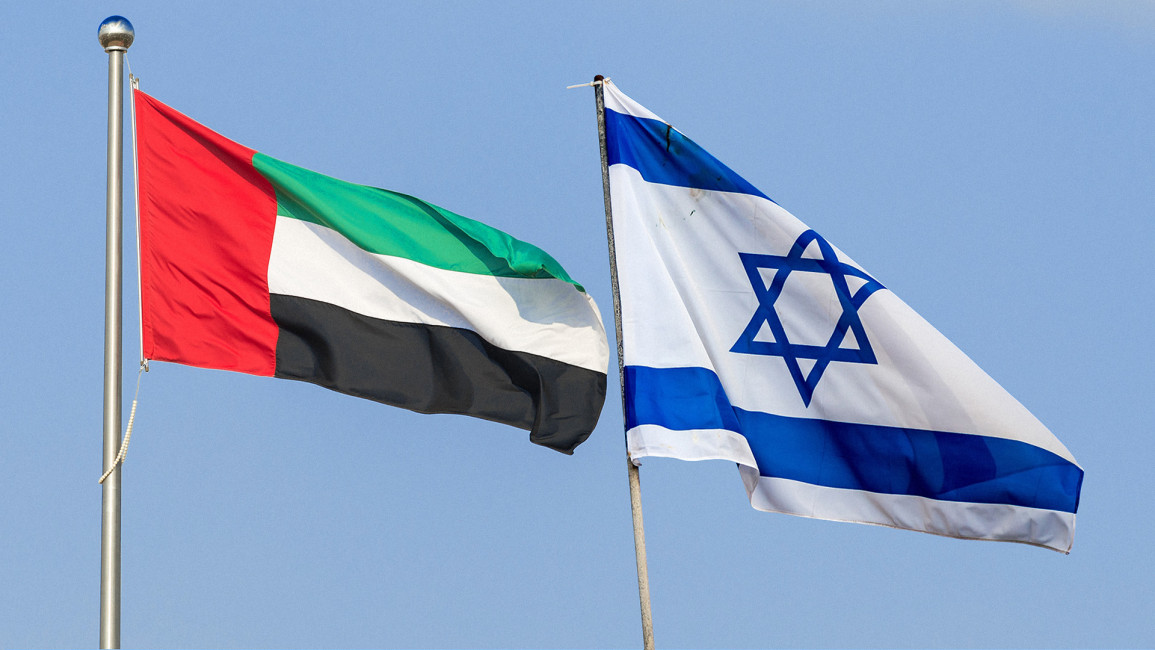 UAE-Israeli flag
