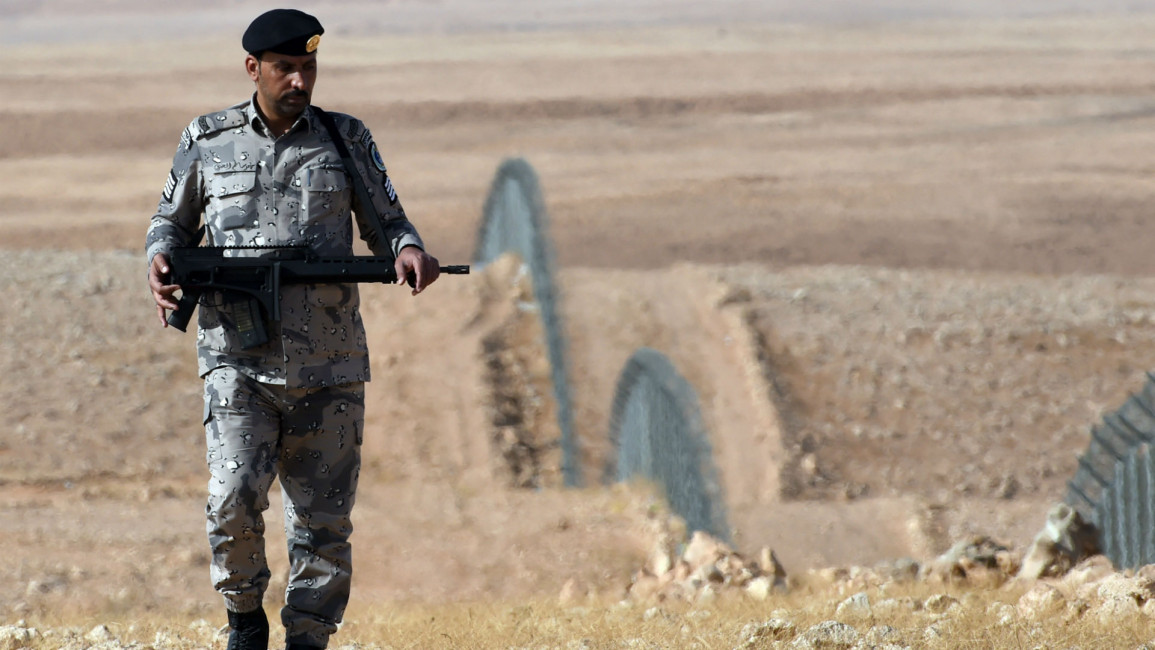 Saudi Arabia Iraq border AFP