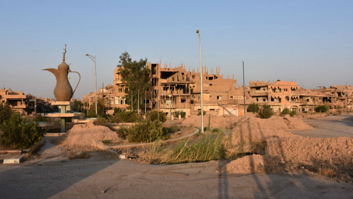 Deir az-Zor destroyed buildings [GETTY]