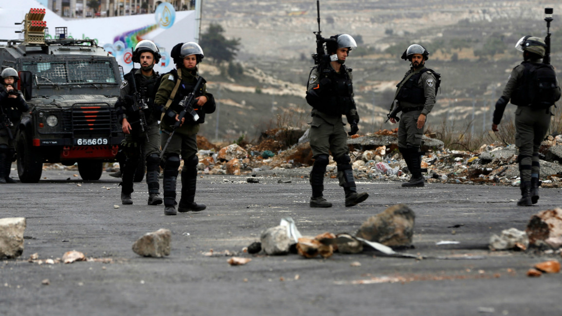 west bank clashes [getty]