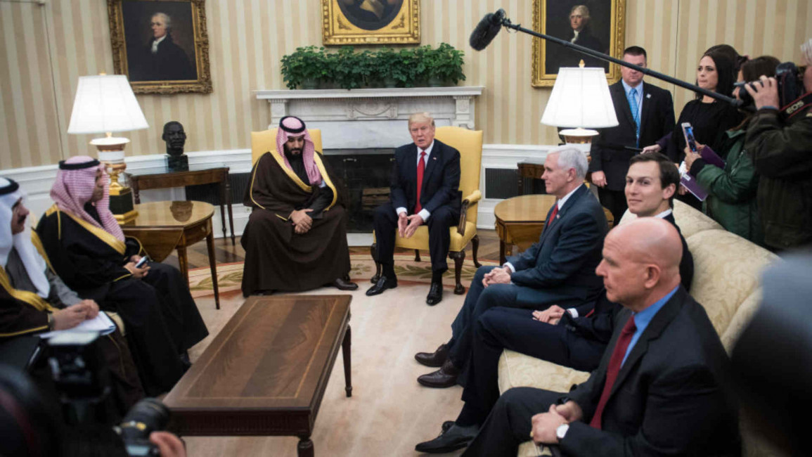 Trump Saudi Kushner - Getty