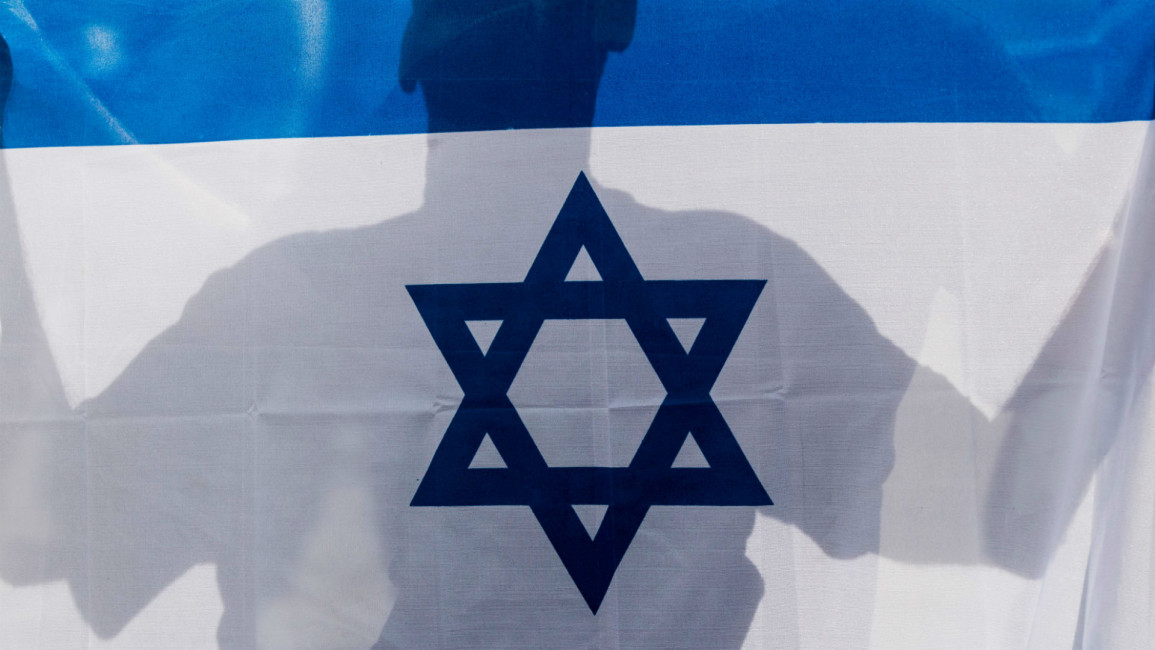 Israel flag AFP