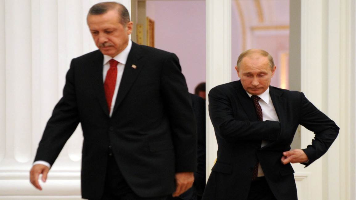 Erdogan Putin - GETTY