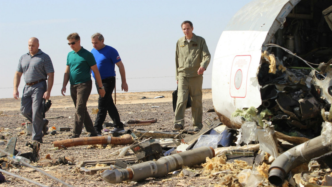Russian plane crash - Egypt [Anadolu]