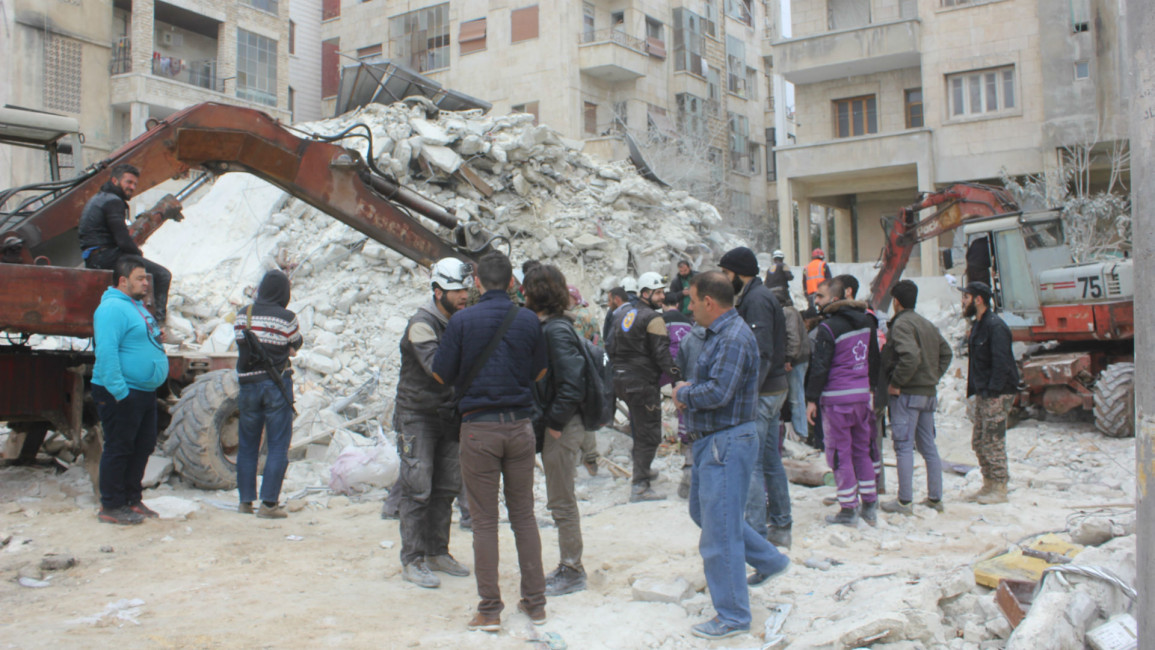 bombing Idlib