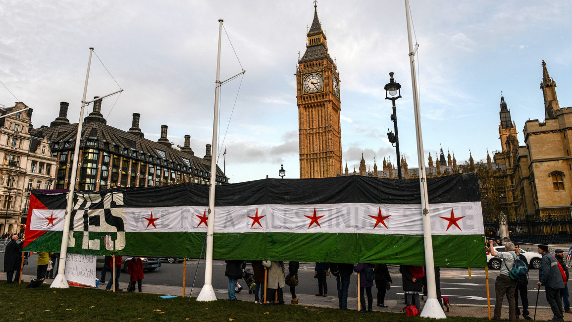 UK Parliament Syria opposition