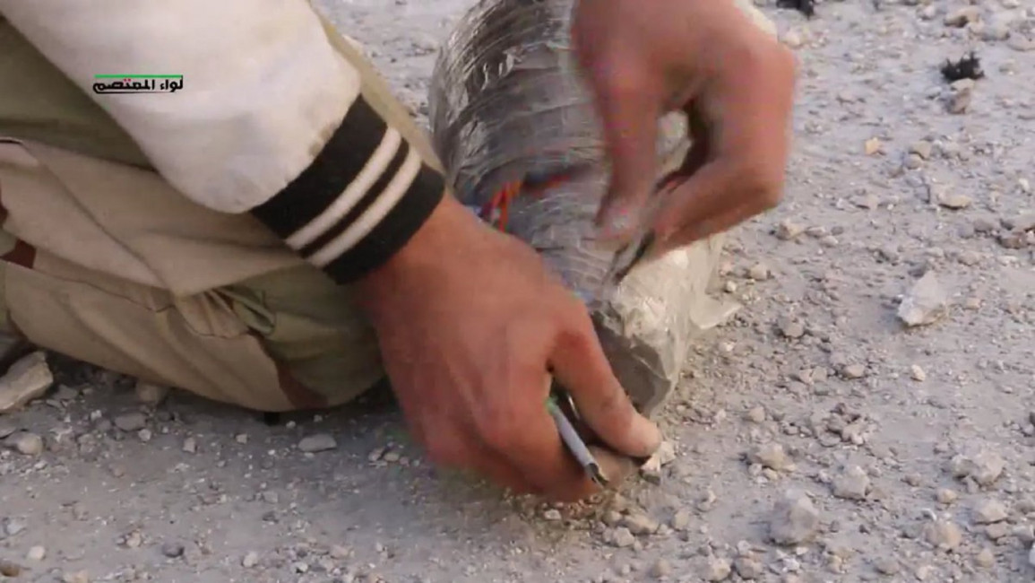 Demining al-Bab TWITTER