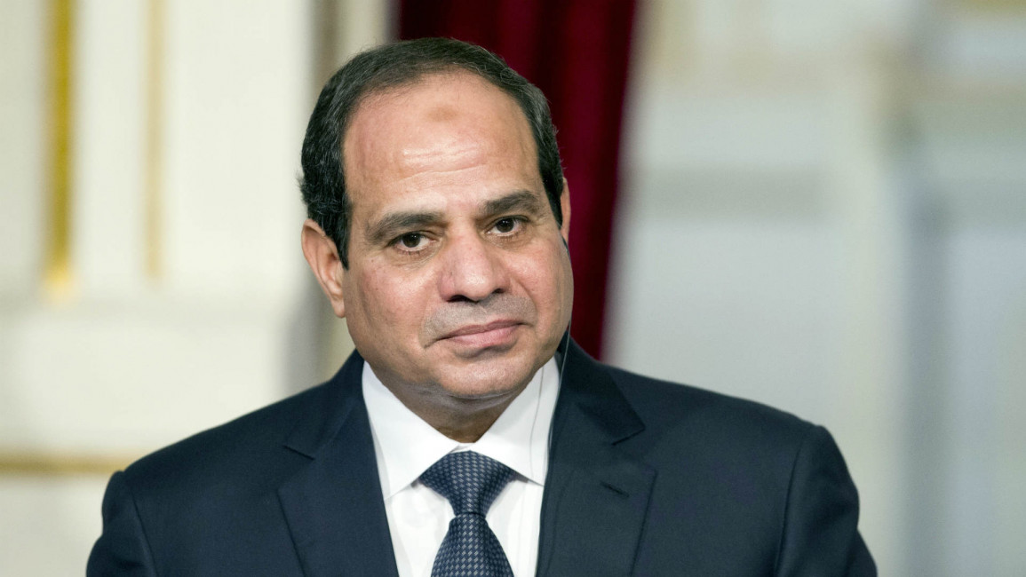 Egyptian President Sisi in Paris