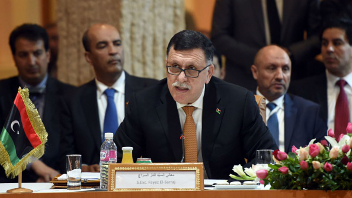 Libya's unity government [AFP]