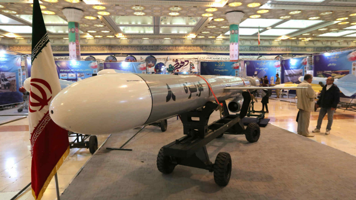 Iran missile hoveizeh - afp