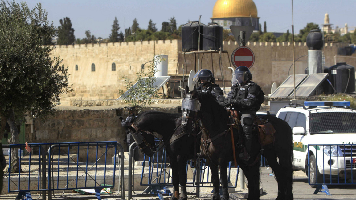 Israeli restrictions - Aqsa