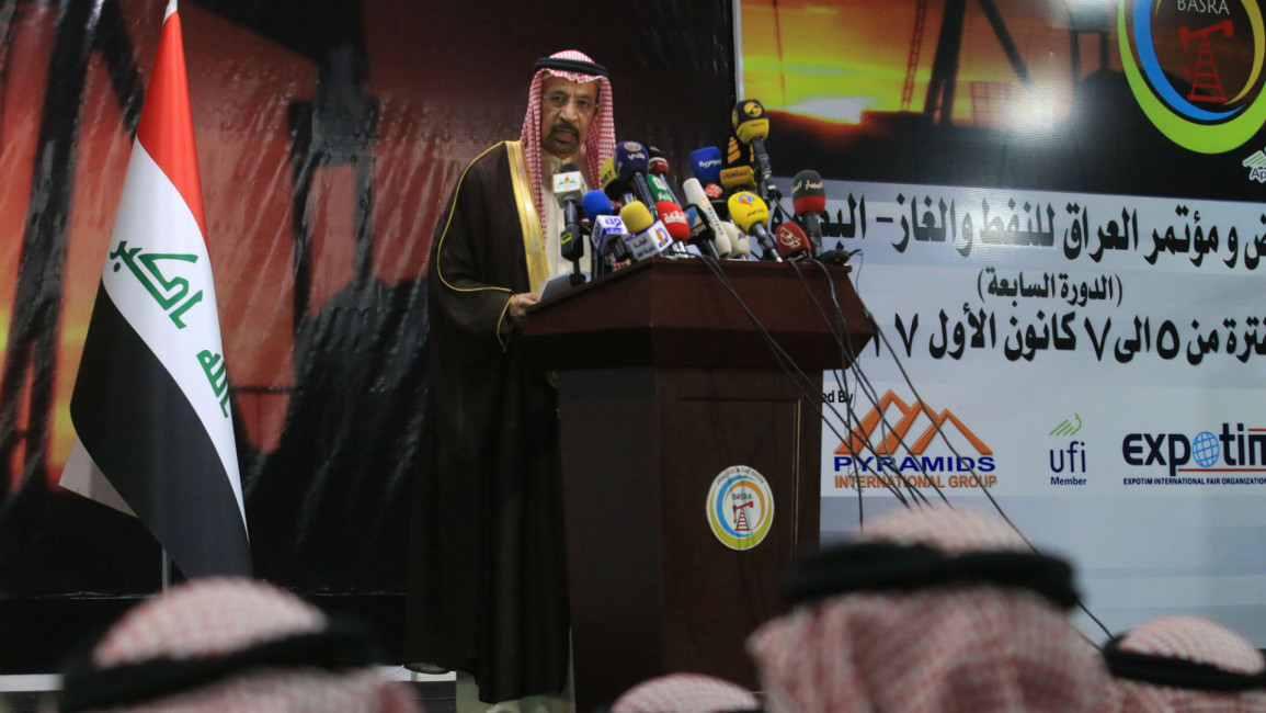 Saudi oil minister Khalid al-Falih 
