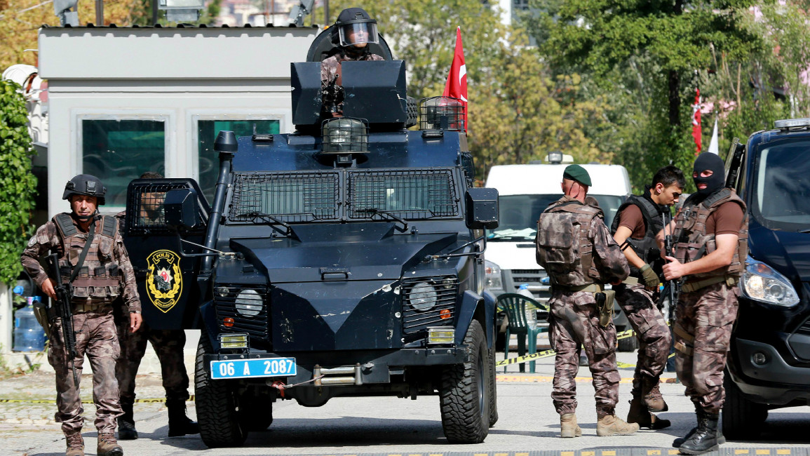 Turkey police army --AFP